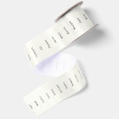 En Satin Ruban père Noël List (Dos)