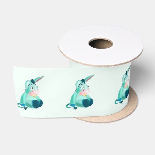 En Satin Ruban pour bébé âne (Bobine)