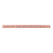 En Satin Ruban rose Customisé Wild Rose Flower Ribbon (Devant)