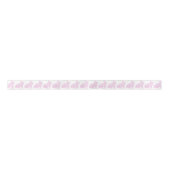 En Satin Ruban rose de lapin (Devant)