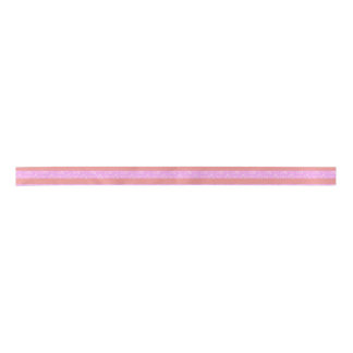 En Satin Ruban rose géométrique