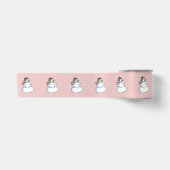 En Satin Ruban rose motoneige (Devant)