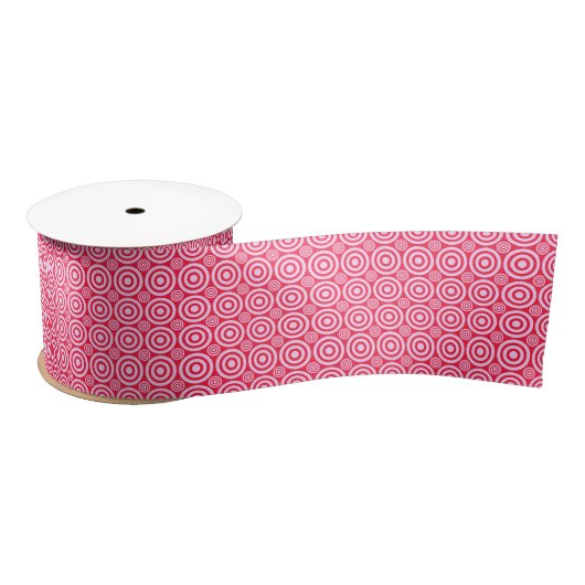 En Satin Ruban rose-ruban (Bobine)