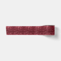 Ruban rouge pailleté pour la fête de l'Indépendanc