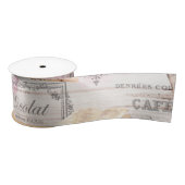 En Satin Ruban rustique Valentine (Bobine)