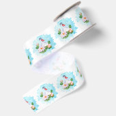 En Satin Ruban satiné de canard heureux (Dos)