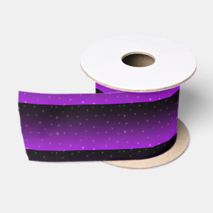 En Satin Ruban satiné pourpre