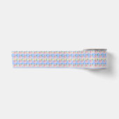 En Satin Ruban satiné Rose bleu Régence (Devant)