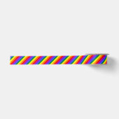 En Satin Ruban solide de DiagonalStripes d'arc-en-ciel (Devant)
