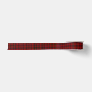 En Satin Ruban Tartan Rouge et Vert - Inspiré de Ralph Laur