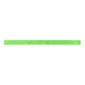 En Satin Ruban Vert Citron (Devant)