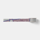 En Satin Ruban Violet Abstrait (Devant)