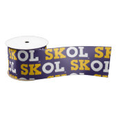 En Satin Script de bloc "SKOL" - Ruban (Bobine)