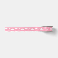 Sensibilisation à la CDH Ruban Nuages rose