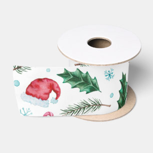 En Satin tout le ruban de noël