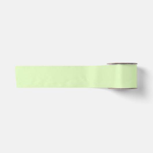 En Satin Vert n° 1, Vert citron, Vert pastel, Ruban (Devant)