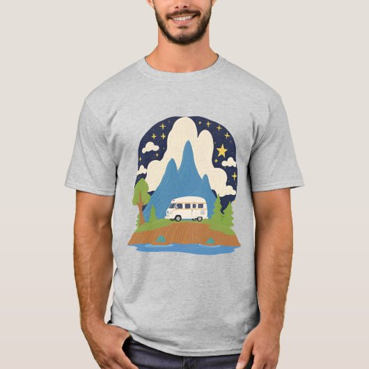 En savoir plus - T-shirt aventure & voyage (Devant)