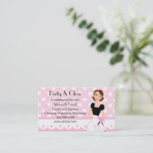 en schoon afsprakenkaartje (Staand voorkant)