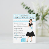 en schoon kaart (Staand voorkant)