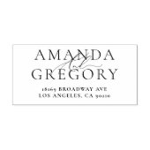 en Script Elegant Names Self Inking Rubber Stamp Zelfinktende Stempel (Design)