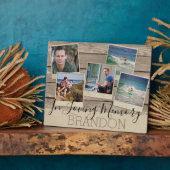 En Souvenir Affectueux | 5 Photo | Plaque Commémor (Côté)