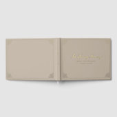 En souvenir affectueux Funérailles beige marron (Complet)