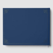 En Souvenir Funéraire Bleu (Verso)
