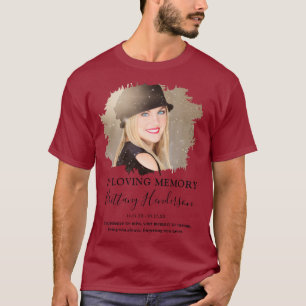 En Souvenir T-Shirt Mémorial Photo