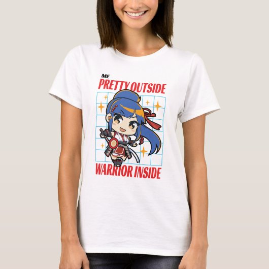  en sterke vrouwen wit t-shirt (Voorkant)