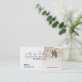 En tant que maman… Carte de visite de membre (Debout devant)