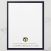 En-tête de la lettre de pratique Médicale (Devant)