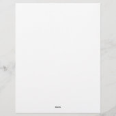 En-tête de lettre (Dos)