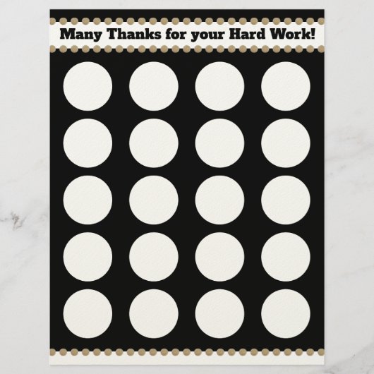 En-tête De Lettre 1,5" affiche de compartiment de reconnaissance des (Devant)