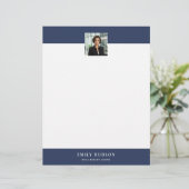 En-tête De Lettre Agent immobilier (Debout devant)