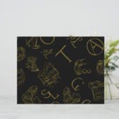 En-tête De Lettre Alchimie (Debout devant)