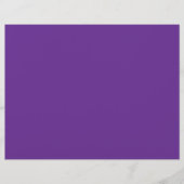 En-tête De Lettre arrière - plan violet avec bordure blanche (Devant)