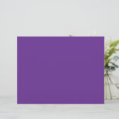 En-tête De Lettre arrière - plan violet avec bordure blanche (Debout devant)