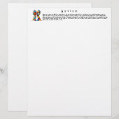 En-tête De Lettre Autisme (Devant / Derrière)