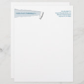 En-tête De Lettre Avec Motif En-tête unique (Devant / Derrière)