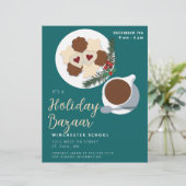 En-tête De Lettre Avis de marché de vacances Cookies & café/thé (Debout devant)