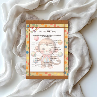 En-tête De Lettre Baby Circus_Baby Song