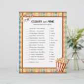 En-tête De Lettre Baby Circus_ Celebrity Baby Game (Debout devant)