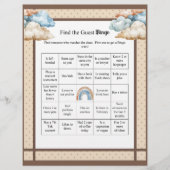 En-tête De Lettre Baby Circus_ Guest Bingo (Devant)