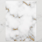 En-tête De Lettre Balisage gris et or (Dos)