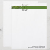 En-tête De Lettre Bande de photos - Érable japonais (Devant / Derrière)