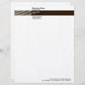 En-tête De Lettre Bande Photo - Échafaudage (Devant / Derrière)