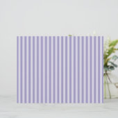 En-tête De Lettre Bandes pourpres (Debout devant)