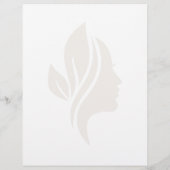 En-tête De Lettre Beauté Wellness Votre Logo Ici (Dos)