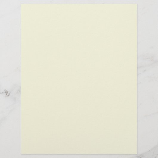 En-tête De Lettre Beige (couleur solide) (Devant)