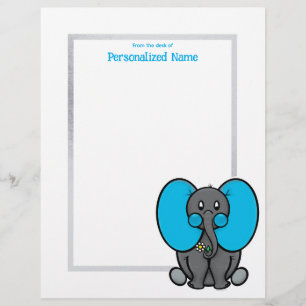 En-tête De Lettre Belly Phant Grey Non doublé
